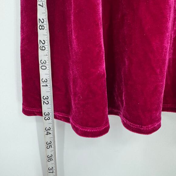 BCX Junior Velvet PinkCocktail Party Mini Dress Cold Shoulder Small NWT - Picture 11 of 11